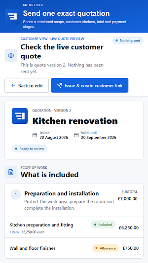 Setout Pro Screenshot 2