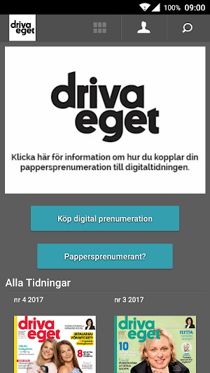 Driva Eget e-tidning Screenshot 0