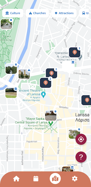 Larissa cultural guide Screenshot 2
