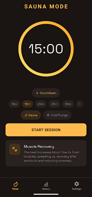 Longy: Sauna Cold Plunge Track Screenshot 0
