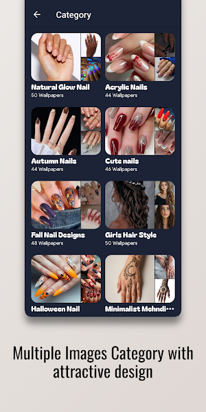 Natural Glow Nail Art Design Screenshot 1
