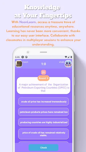 NoonLearn Screenshot 2