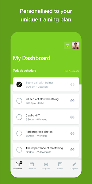 Self care evoluation coach Screenshot 1