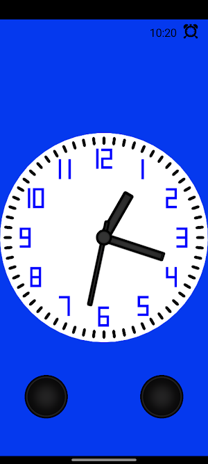 Analog clock vfaz Screenshot 1