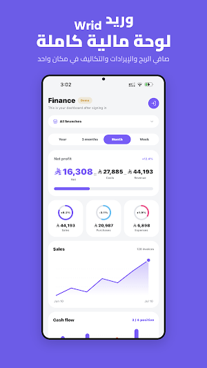 Wrid Admin | تحكم وريد Screenshot 2