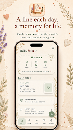 Letters to My Baby: Journal Screenshot 0
