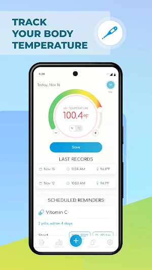 Real body thermometer Screenshot 0