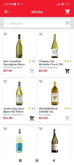 Grapes and Grains Liquor Screenshot 2