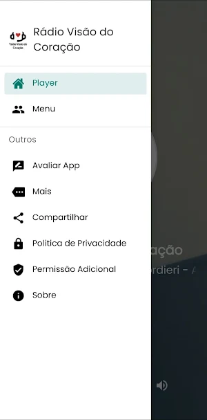 Rádio Visão do Coração Screenshot 1