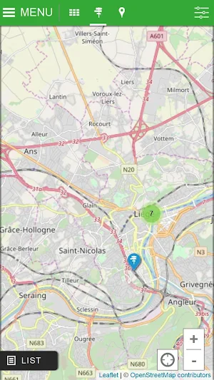 Walks through Liège Screenshot 2