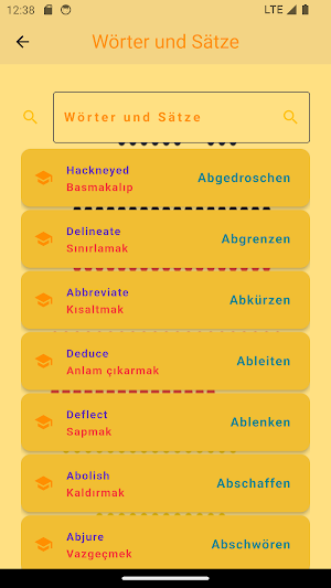 German Words Screenshot 3
