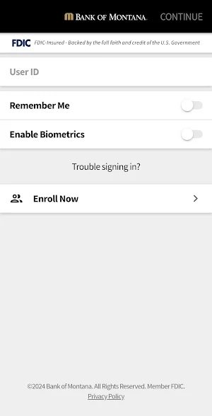 BankofMT Screenshot 0