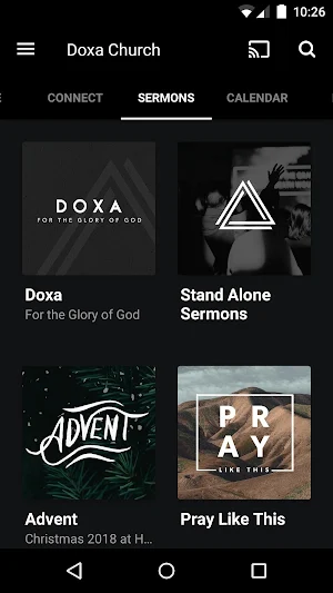 Doxa Church App Screenshot 2