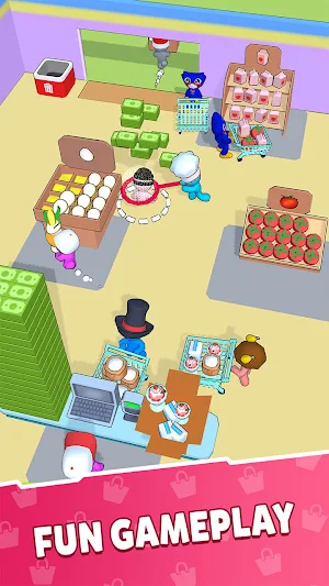 Mini Market: Mart Tycoon Screenshot 0