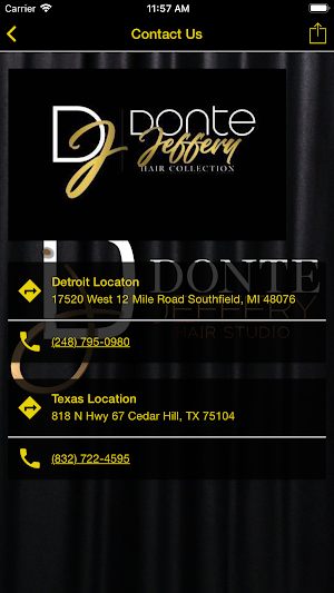 Donte Jeffery Hair Studio Screenshot 0
