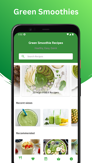 Green Smoothie Recipes Offline Screenshot 0