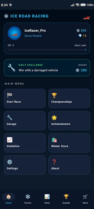 Ice Road Racing Screenshot 3