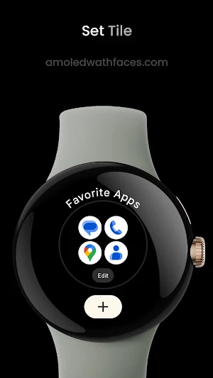 Favorite Apps Tile for Wear OS Screenshot 2
