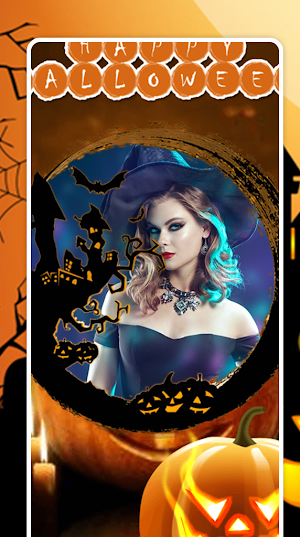 Halloween Frames Photo Editor Screenshot 0