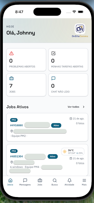 OnSiteComms Screenshot 0