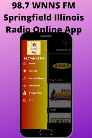 98.7 WNNS FM Springfield Illinois Radio Online App Screenshot 2