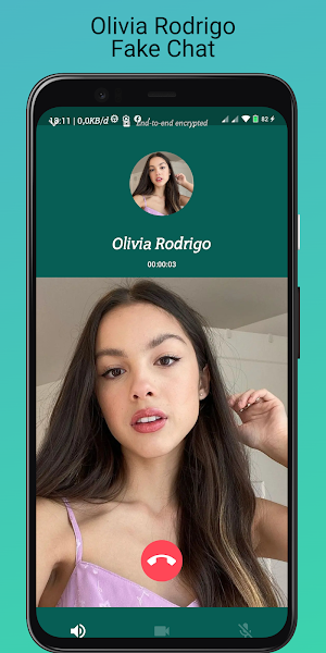 Olivia Rodrigo + Fake Call Screenshot 0