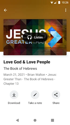Deeper Life Church - NSB Screenshot 1