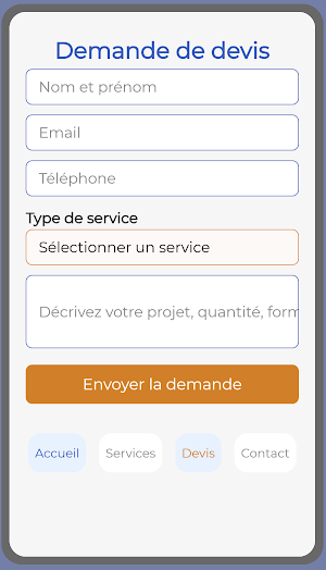 Solal Imprimerie Screenshot 2
