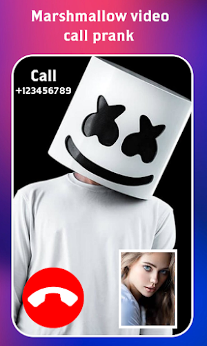 Marshmellow Video Call Prank Screenshot 0