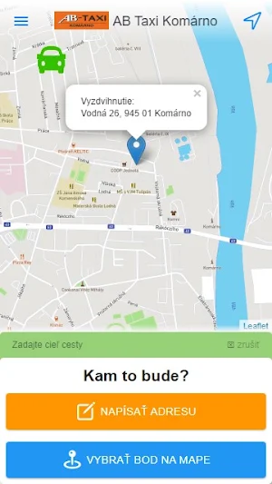 AB-taxi Komárno Screenshot 2