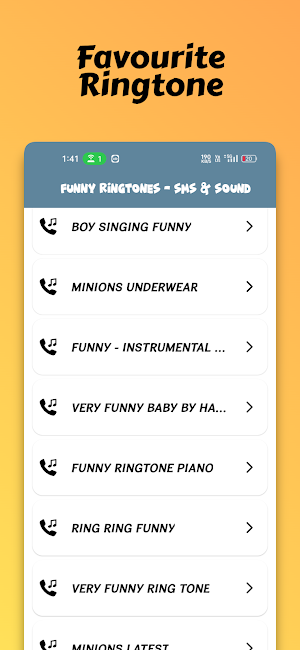 Funny Ringtones - SMS & Sound Screenshot 2