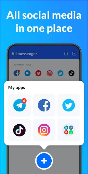 All Messenger - All Social App Screenshot 0