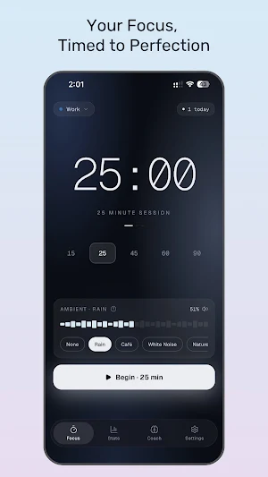 FocusFlow: Deep Work Timer Screenshot 0