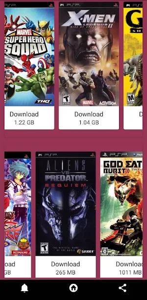 PSP Games Files Downloader Screenshot 2