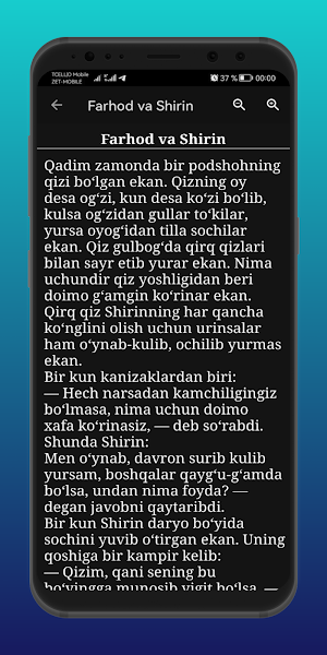 Ertaklar o'zbek tilida Screenshot 3