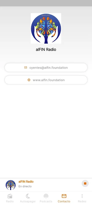 alFIN Radio Screenshot 2