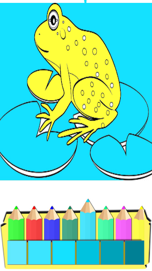 Preschool coloring game Screenshot 1