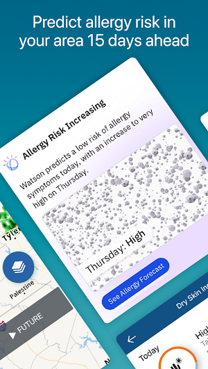 Weather alerts & live maps - The Weather Channel Screenshot 2