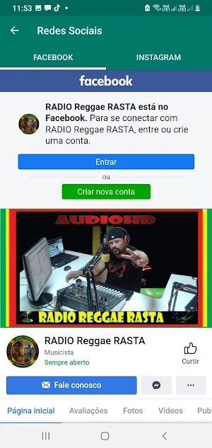 Radio Reggae Rasta - Brasilia Screenshot 2