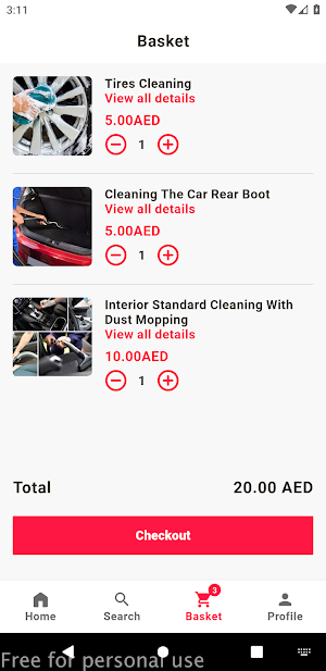 Wash My Car UAE Screenshot 2
