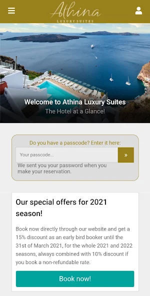 Athina Luxury Suites Screenshot 0