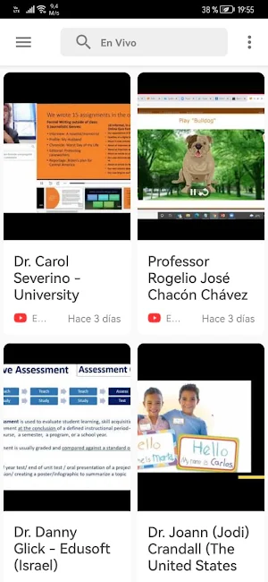 ENGLISH CONFERENCE UPNFM Screenshot 2