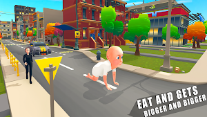 Hungry Baby Big Fat Simulator Screenshot 0