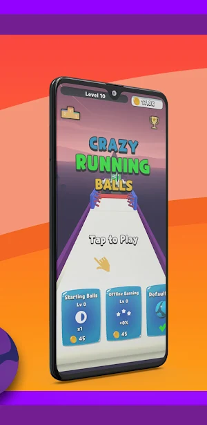 Crazy Running Balls Screenshot 1