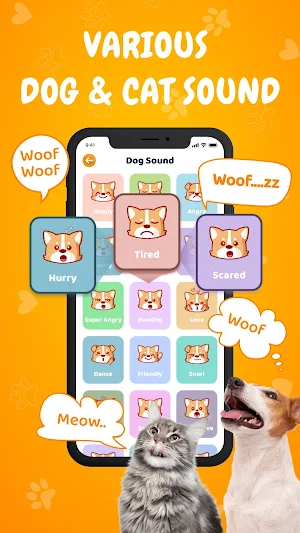 Cat & Dog Translator Prank App Screenshot 1