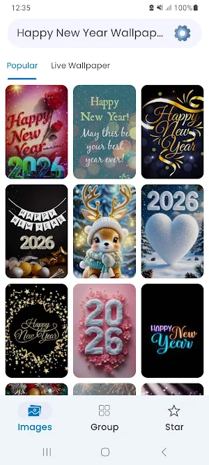 2026 Happy New Year Wallpapers Screenshot 2