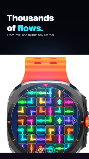ZEN TileFlow Watch Puzzle Game Screenshot 2