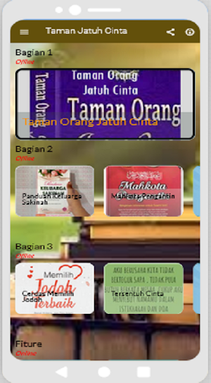 Taman Orang Jatuh Cinta Screenshot 1