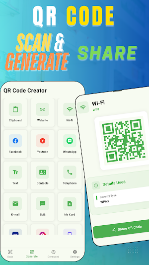 QR Code Scanner - Generator Screenshot 0