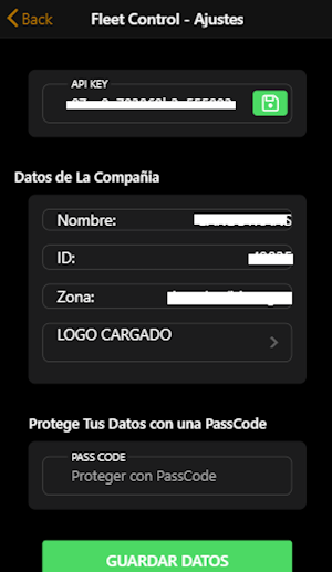 Control de flotas Screenshot 3
